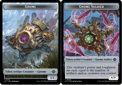 Gnome (0016) // Golem (0013) Double-Sided Token - Foil